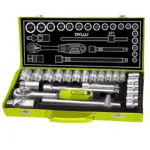 Coffret cle a cliquet dyllu 24 pcs 10-32